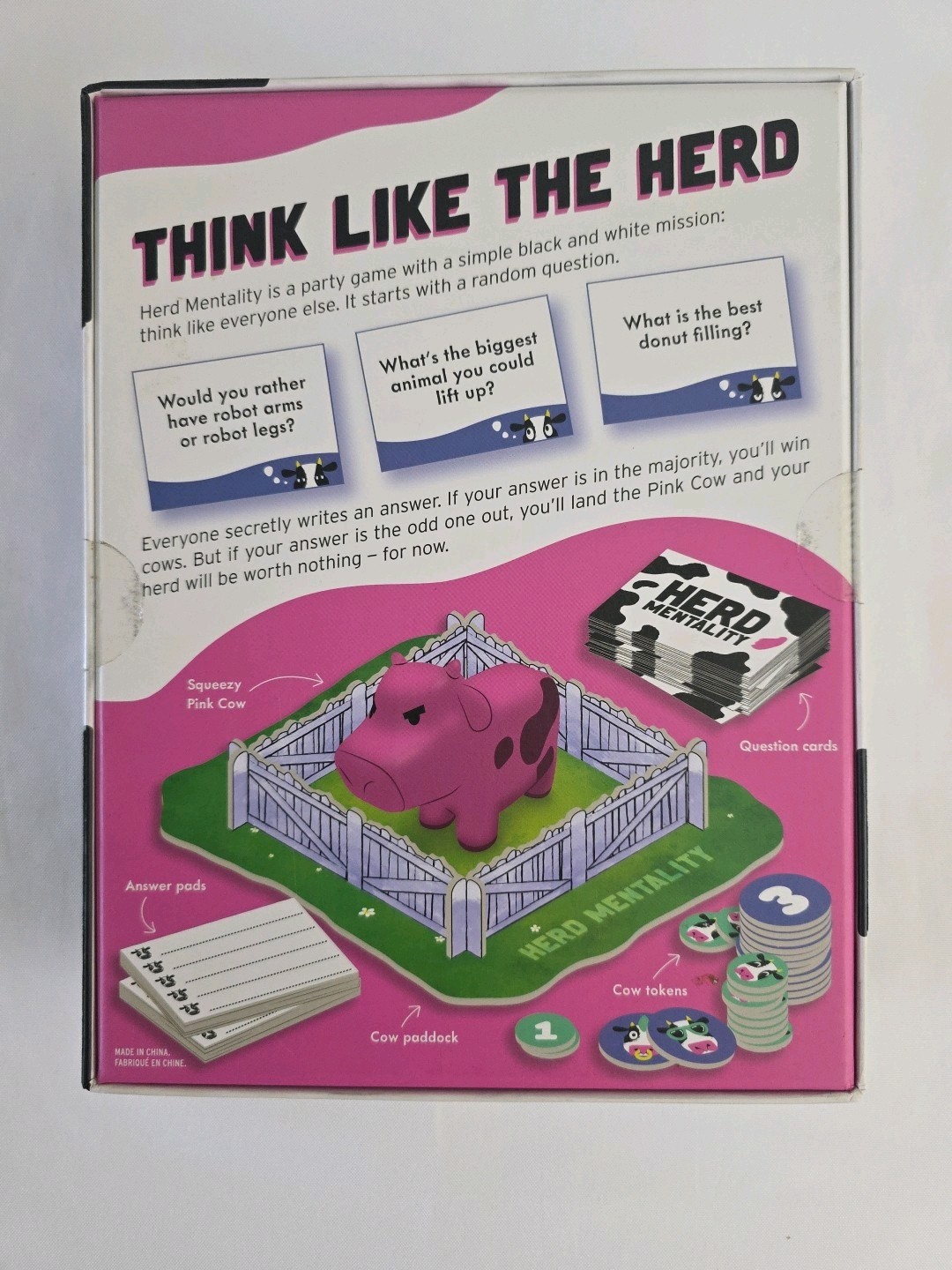 Big Potato Herd Mentality Board Game