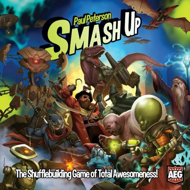 Smash Up Card Game New Open Box. Cards Sealed.