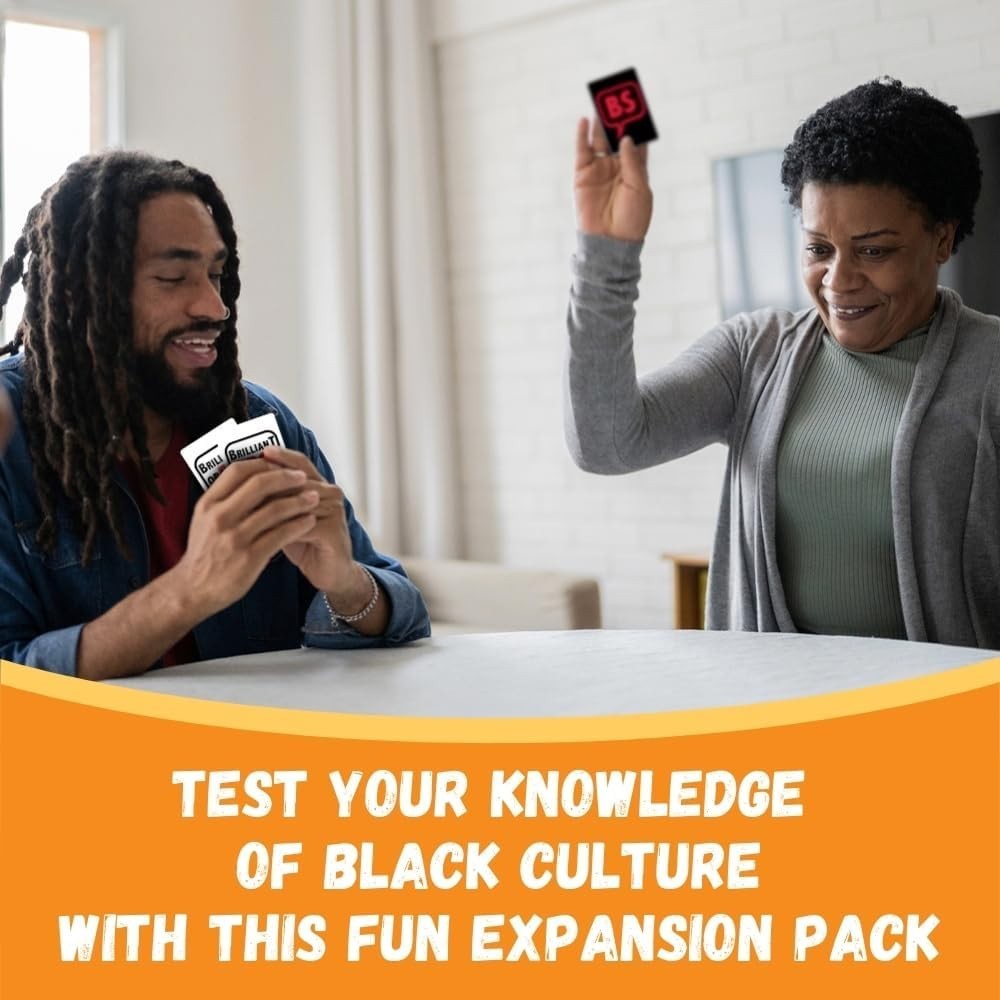 Black Culture Expansion Pack – Hilarious Bluffing Trivia for 4-6 Players – Great