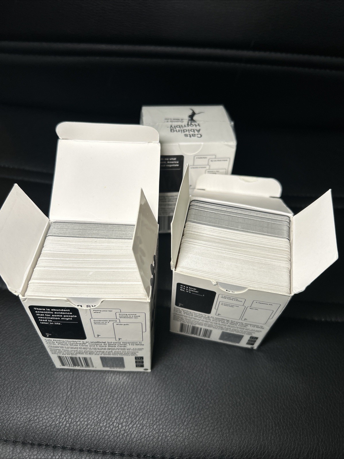 Cats Abiding Horribly Episodes 1 2 3 Expansion Packs to Cards Against Humanity