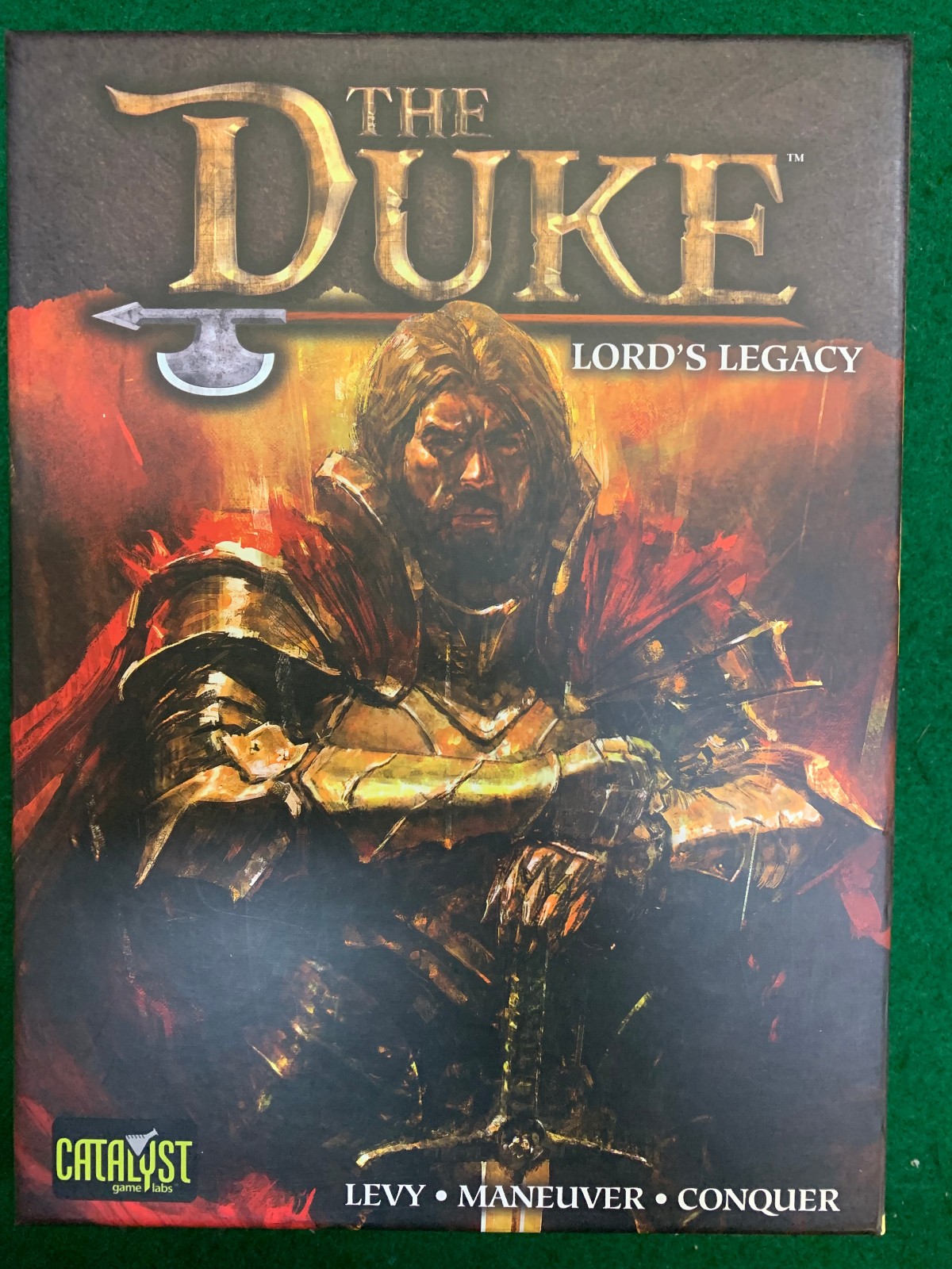 The Duke Lord’s Legacy 100% complete. 2018. 2-player abstract
