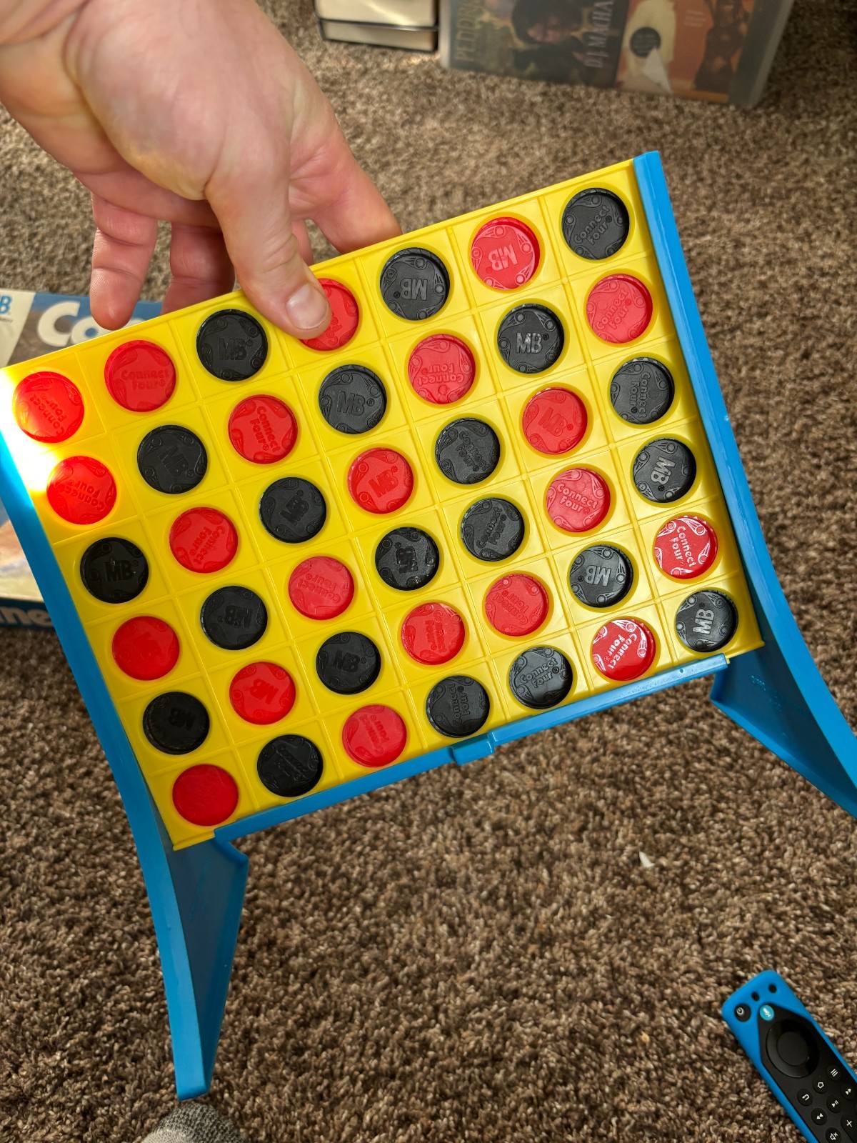 1986 Vintage CONNECT FOUR Game Milton Bradley 99% Complete – Only Missing Manual