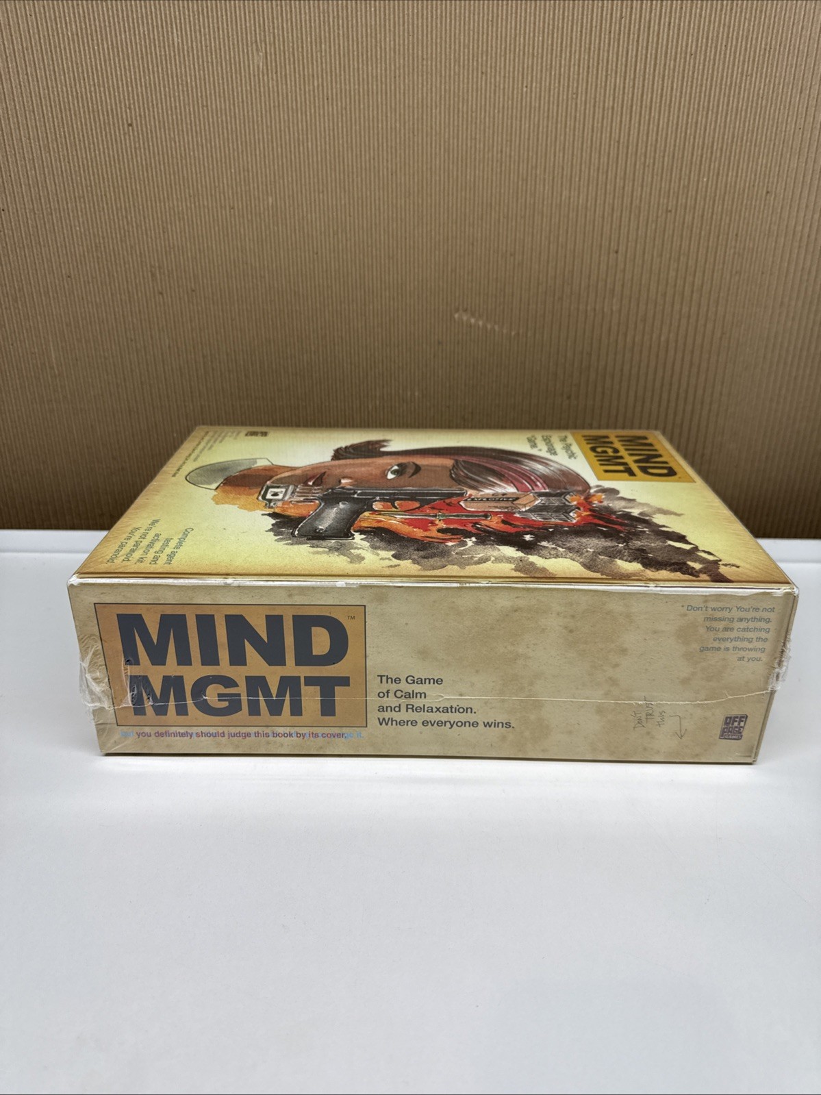 Mind MGMT Kickstarter Edition Strategy Board Game, Includes Solo & Co-op App