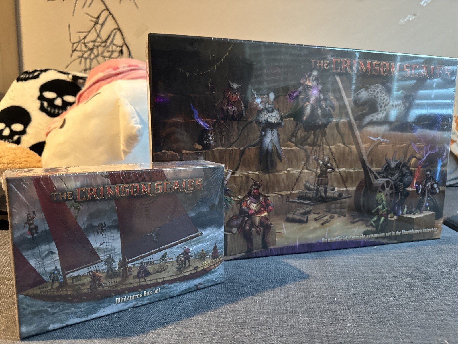 Gloomhaven: The Crimson Scales & Miniature Expansion | Rare Out of Print | New