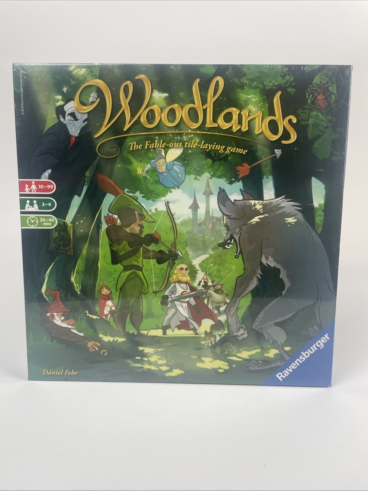 Woodlands The Fable-ous Tile Laying Game by Ravensburger. New & Sealed. 2018.