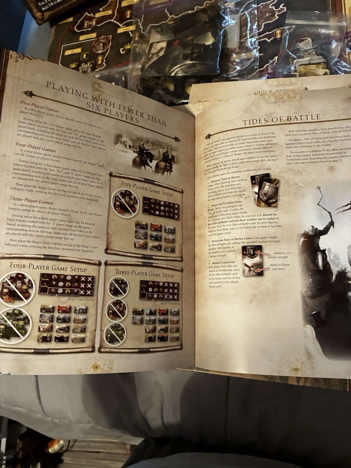 A Game of Thrones: The Board Game Second Edition (Used) CIB