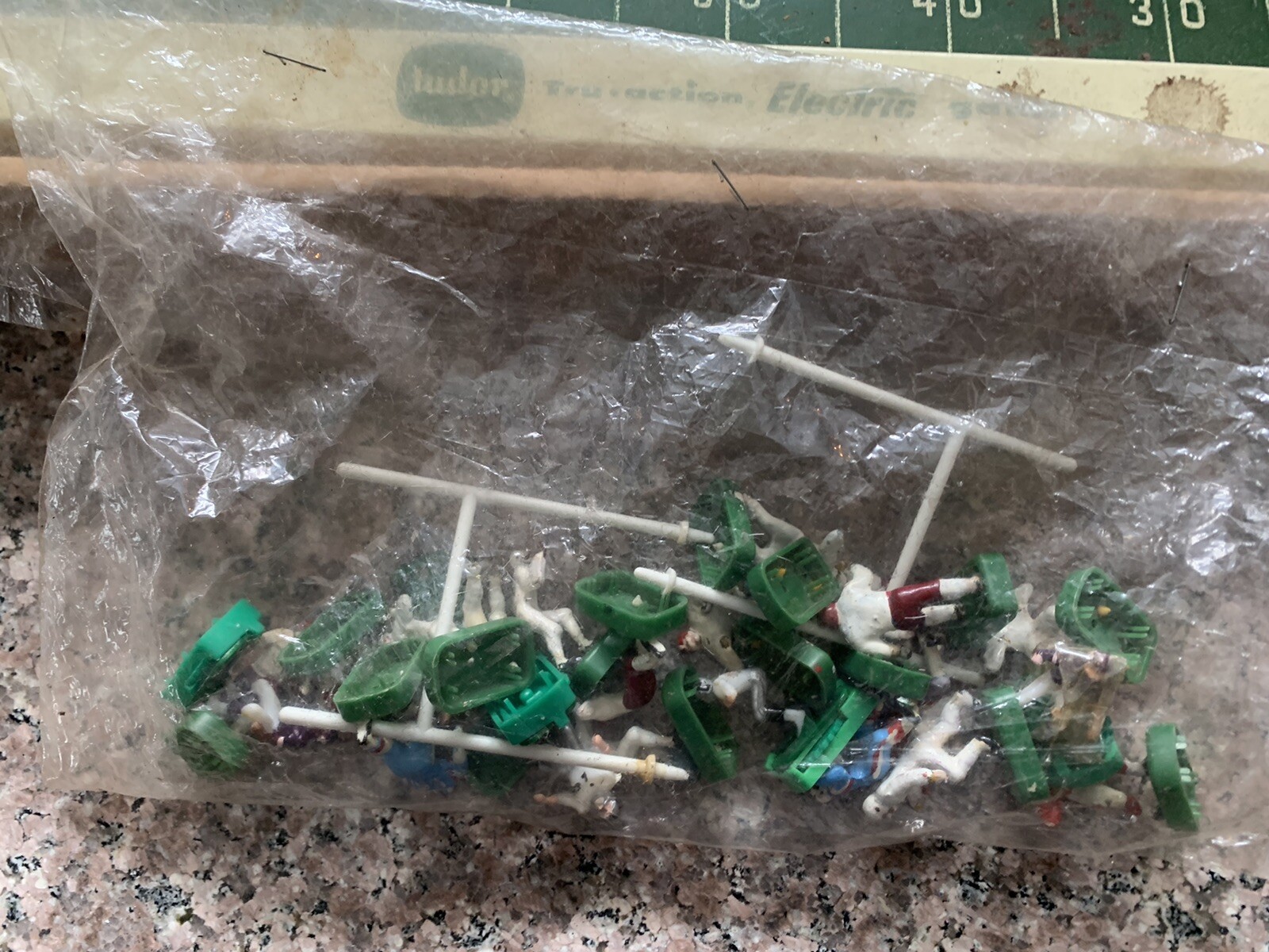 Vintage Tudor Electric True Action Electric Football Game c. 1959 WORKING