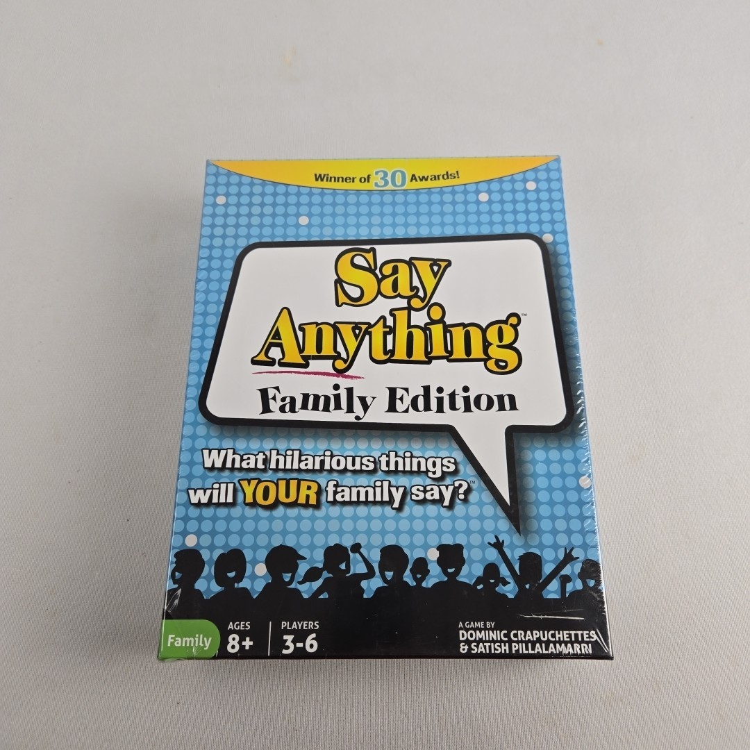Say Anything Family Edition Board Game North Star Games New Factory Sealed