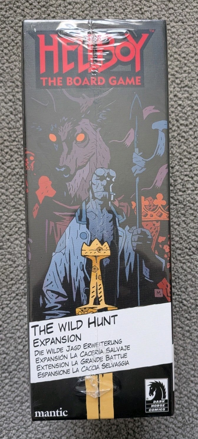 Hellboy The Board Game The Wild Hunt Expansion | Horror Game | Mystery Game |