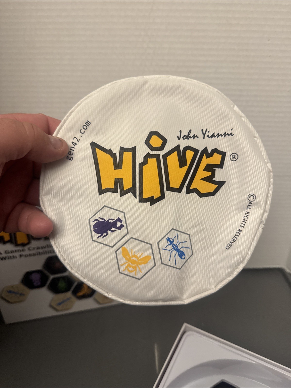 HIVE A Game Crawling with Possibilities, Award Winning Game, open box complete