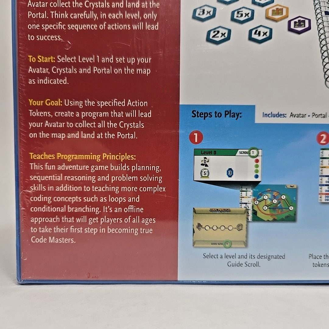 Code Master Programming Logic Game By ThinkFun 60 Levels Ignite Yor Mind! New