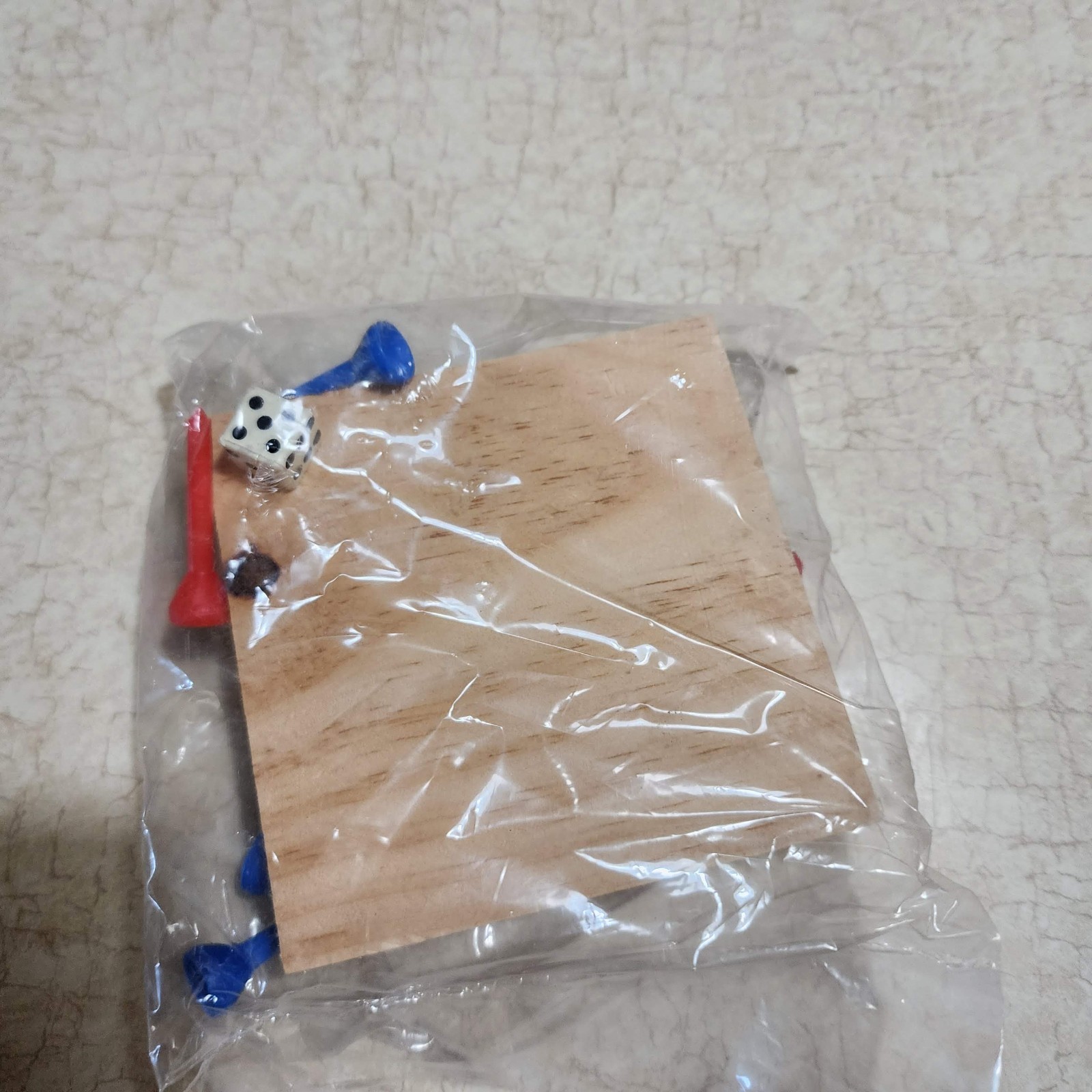 Sports Wood Dice & Peg Games: Baseball Football Bowling Derby Basketball Sealed