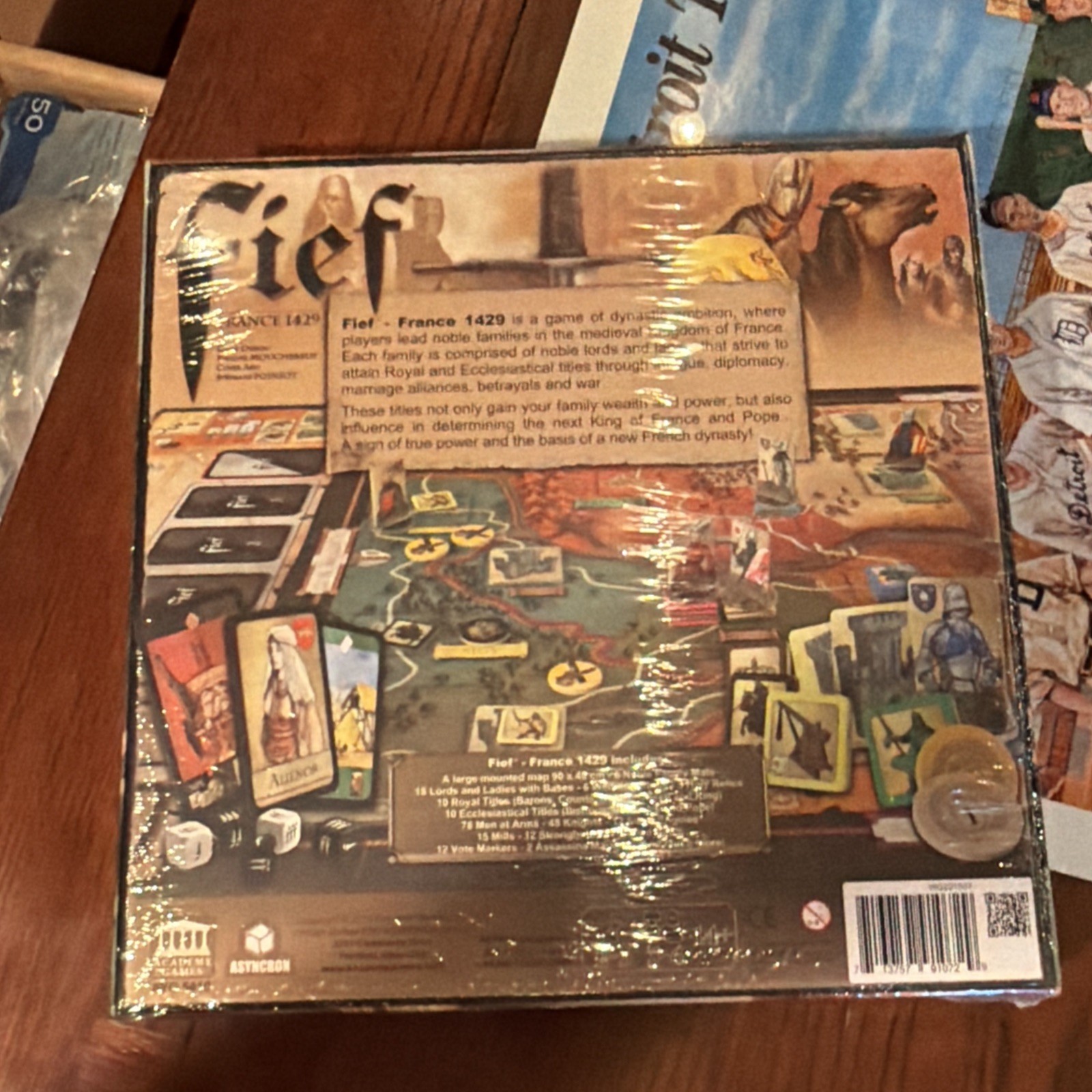 Fief France 1429; Board Game Academy Games Brand New Sealed
