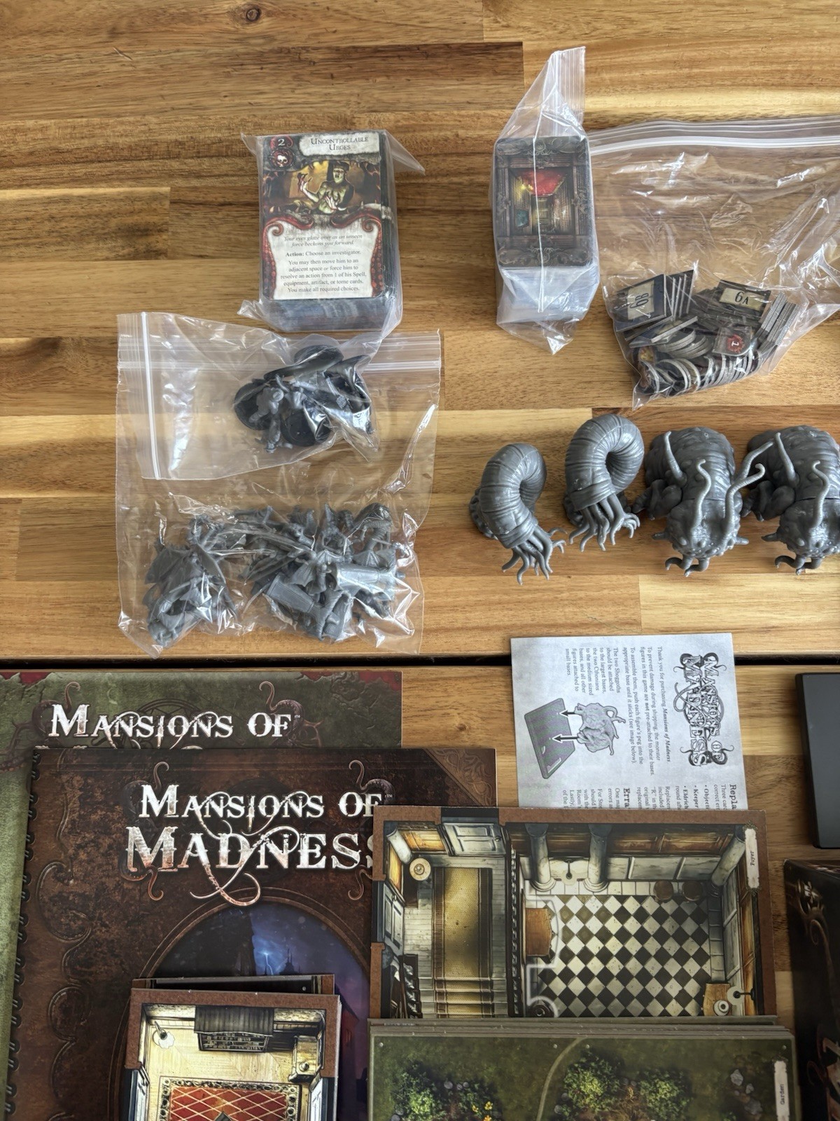 Mansions of Madness First Edition Board Game Complete 2010 Mystery Horror