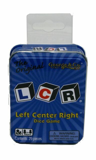 George and Company Left Center Right Dice Game