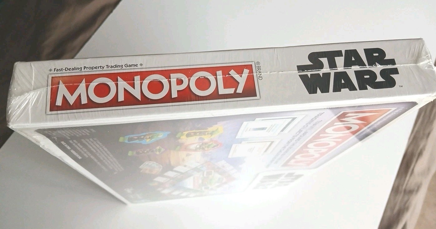 Star Wars Mandalorian And Yoda Grogu Sealed Monopoly Game Sealed