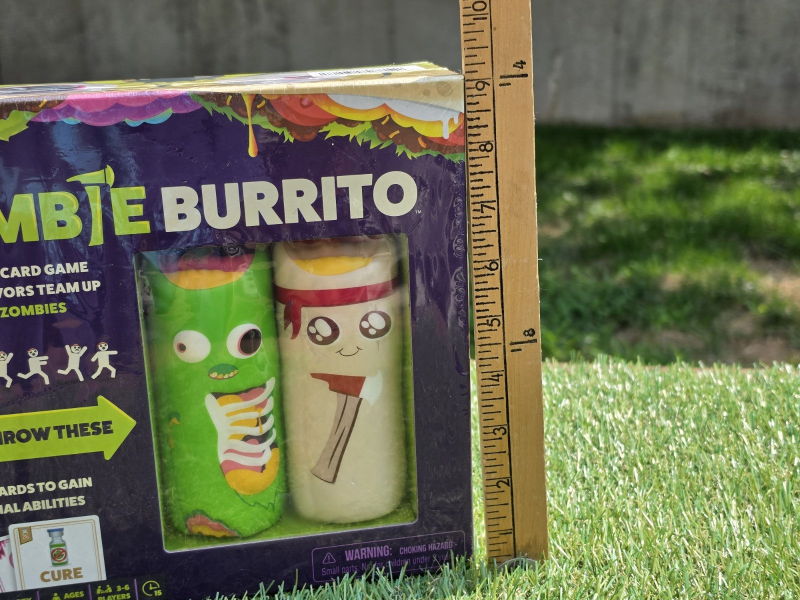 Zombie Burrito A Dodgeball Card Game By Exploding Kittens Throw Party New*
