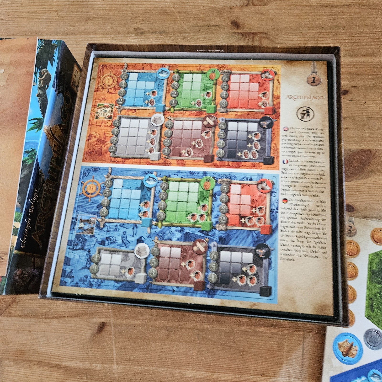 Archipelago Board Game 2012 Strategy Ludically 100% Complete