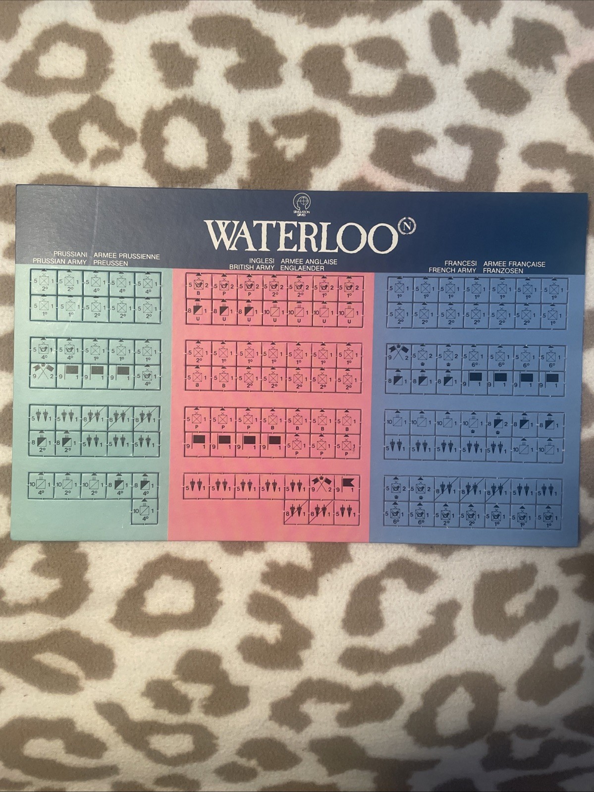 Waterloo. By International Team. (Italy). Unpunched. VGC.
