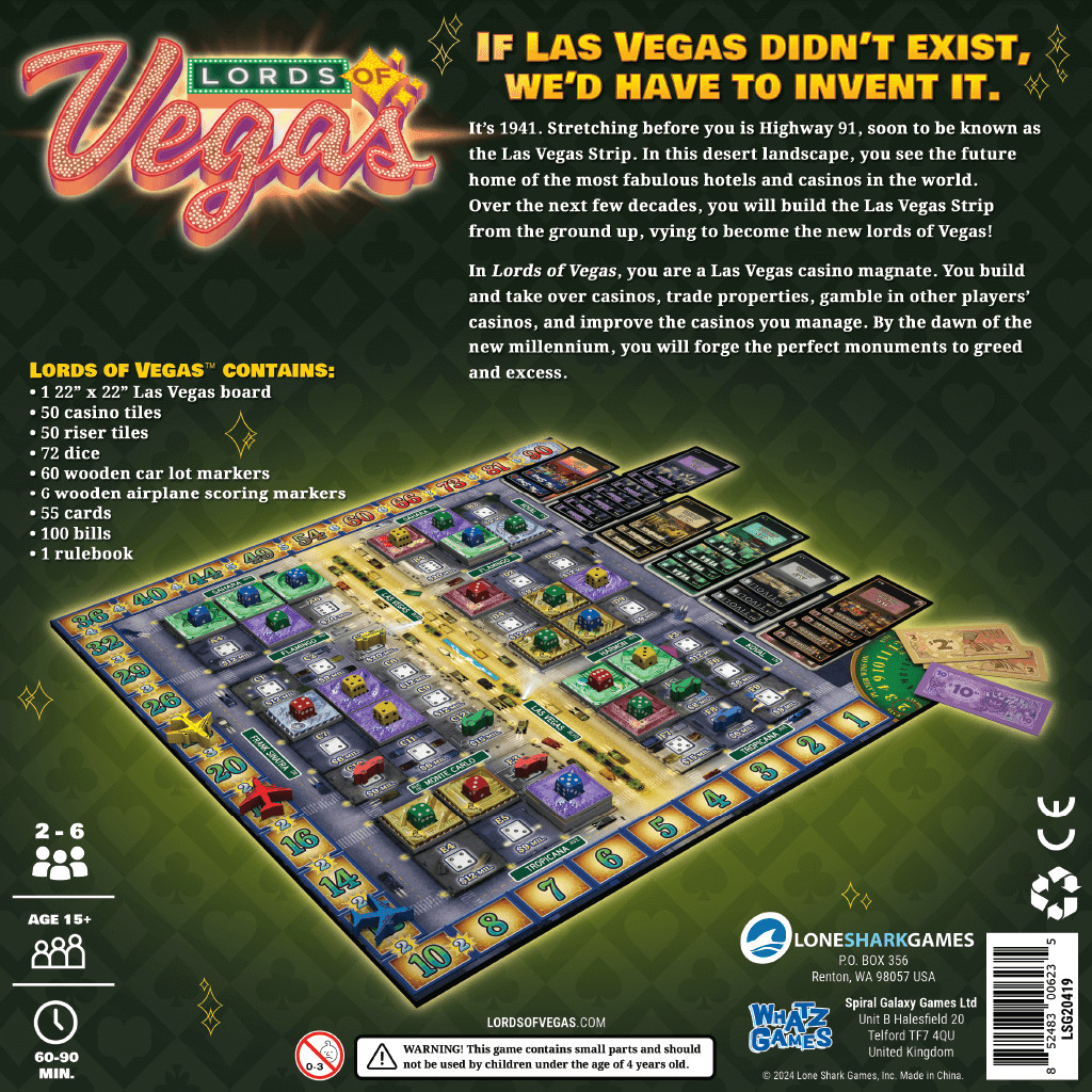 Lords of Vegas Base Set