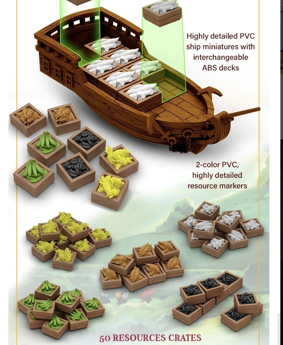Puerto Rico 1897 Special Edition – Kickerstarter – NEW IN SHRINK – FREE SHIPPING