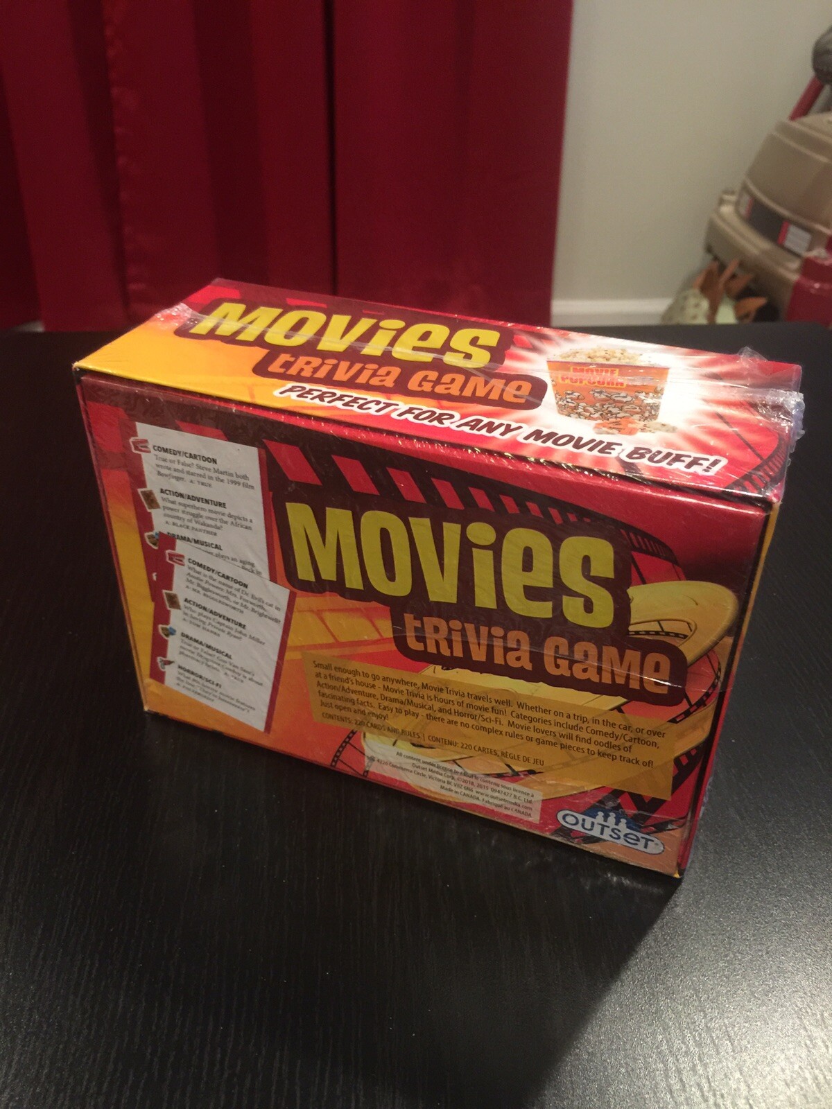 BRAND NEW Movies Trivia Game Outset 2018 SEALED – Family Game Night