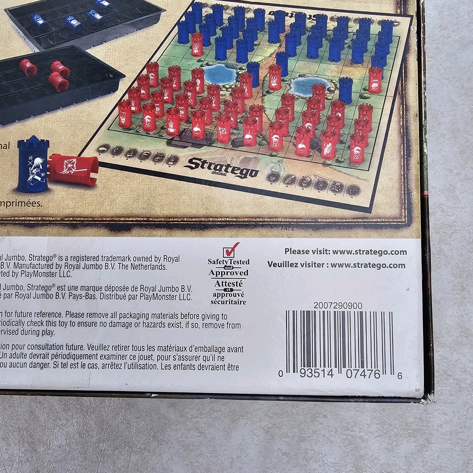 Royal Jumbo Play Monster Stratego The Original2019 Board Game Complete Pre-owned