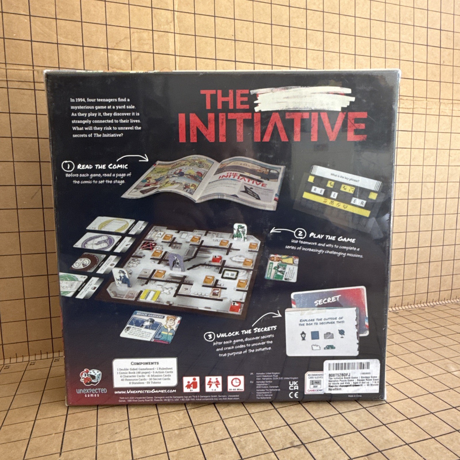 The Initiative–Cooperative Game Board (Unexpected Games) NEW 1-4 players