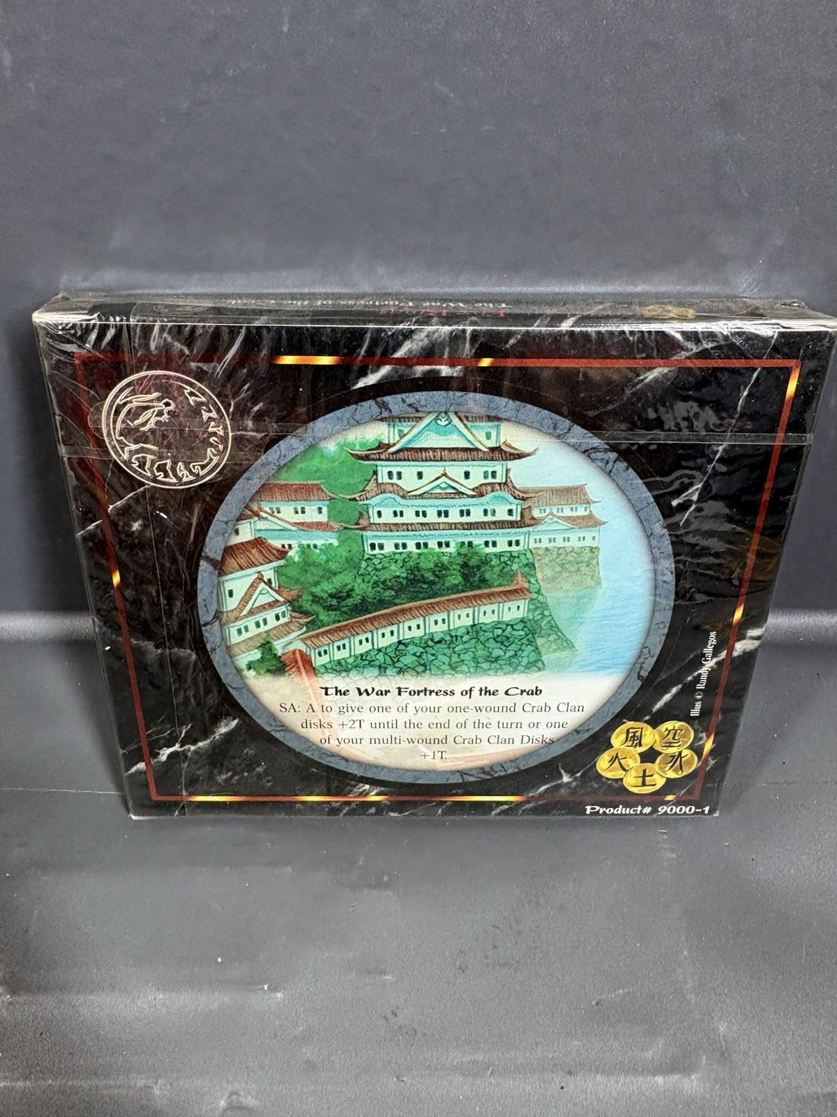 Diskwars Legend Of The Five Rings War Fortress Of The Crab Expansion Sealed