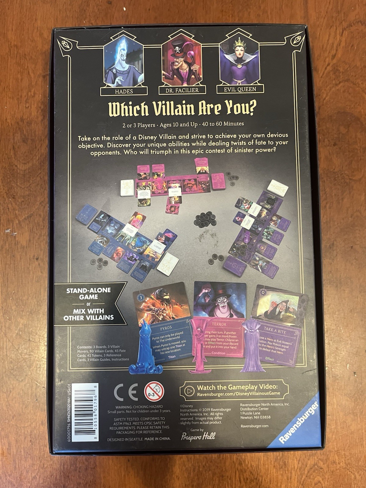 Ravensburger Disney Villainous Wicked to the Core Expansion – PREOWNED