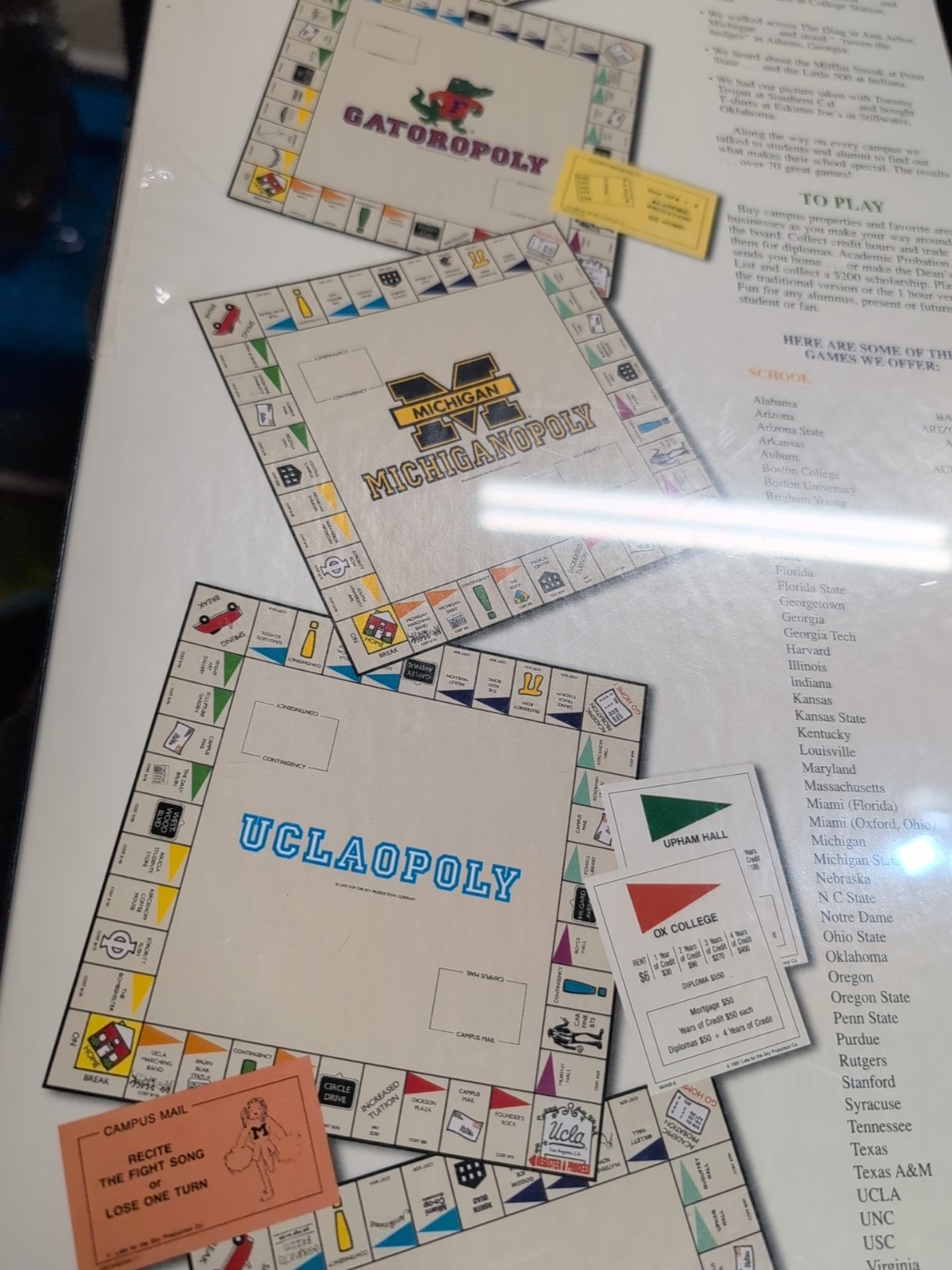 Michiganopoly – University of Michigan Alumni Monopoly Board Game NEW! Sealed BN
