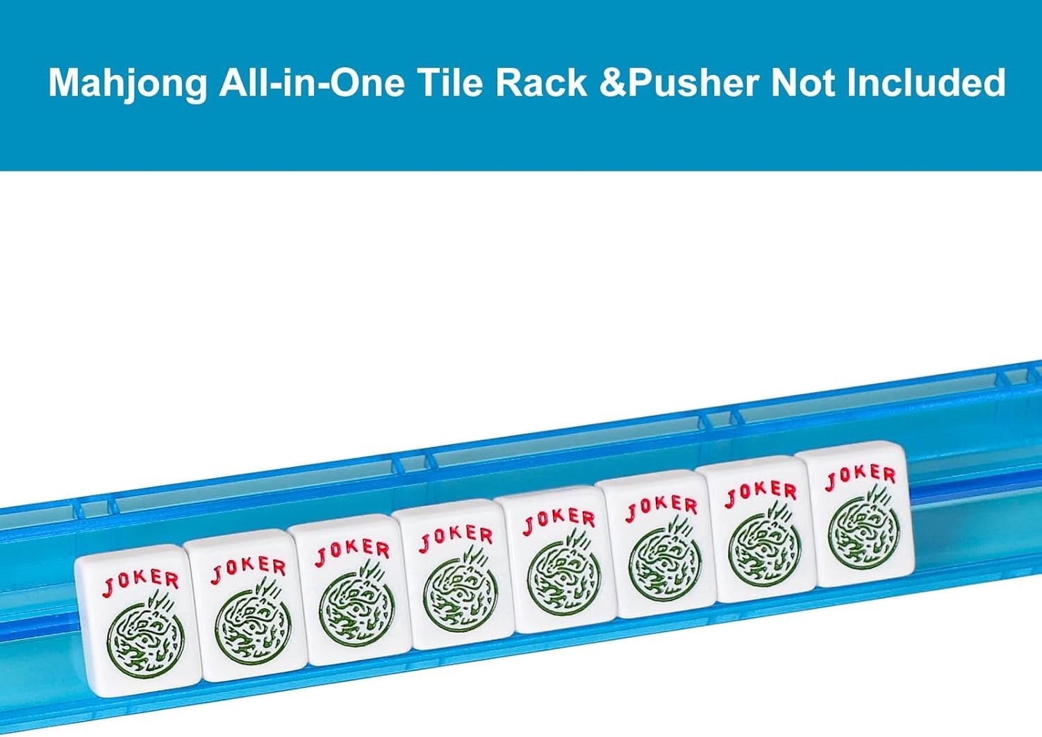 8 Pieces American Mahjong Joker Tiles, Mahjong Accessories (Standard Size 1.2”,T