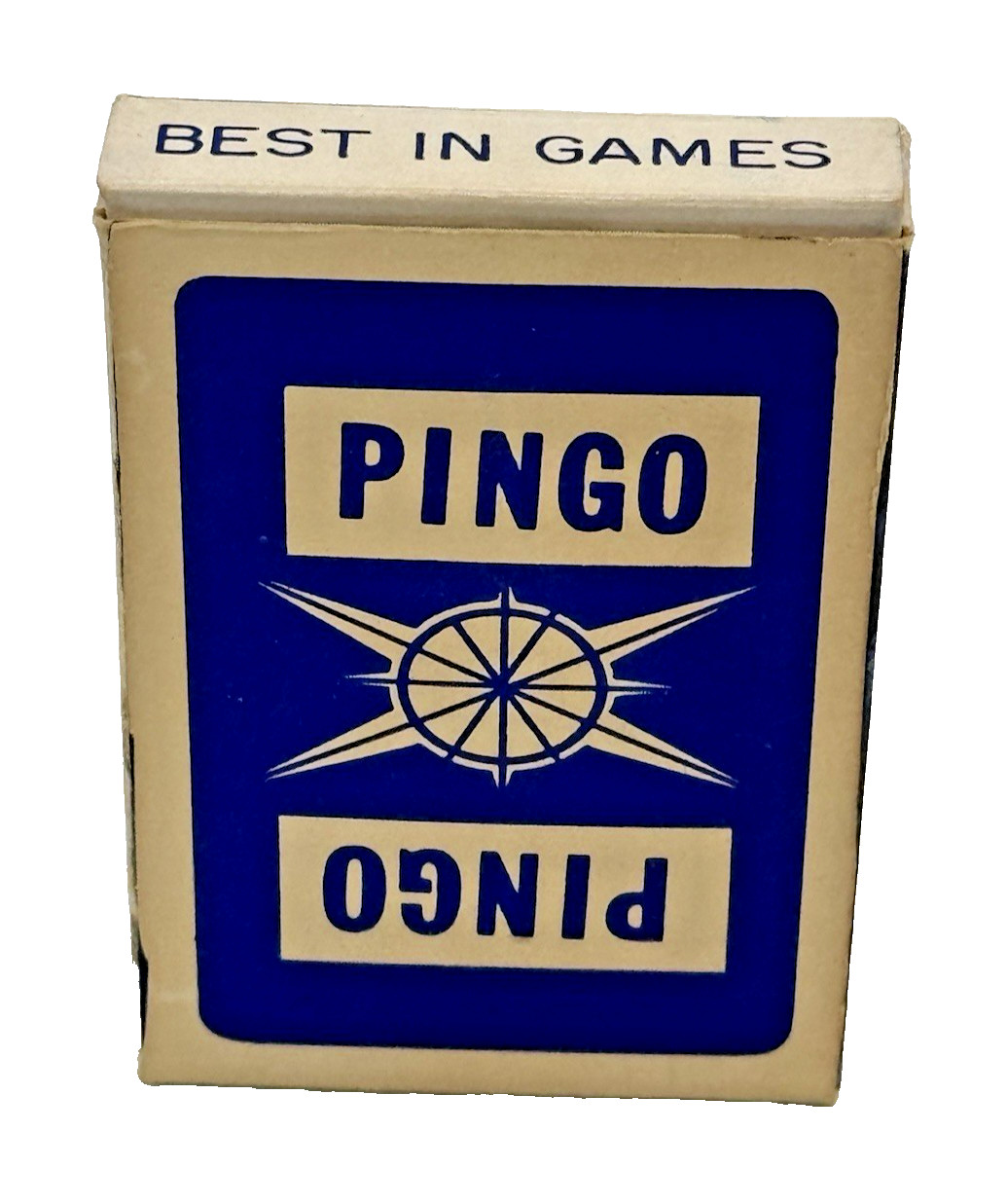 1969 Swedish Pingo Game Complete Dice Chips Cards Nelson Sales “Lifetime” Game