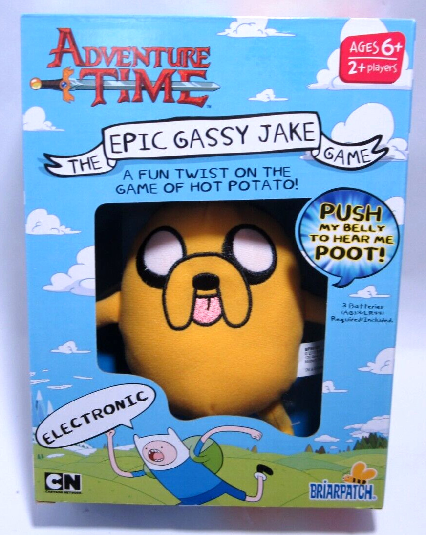 Adventure Time Epic Gassy Jake Hot Potato Game Push My Belly To Hear Me Poot!