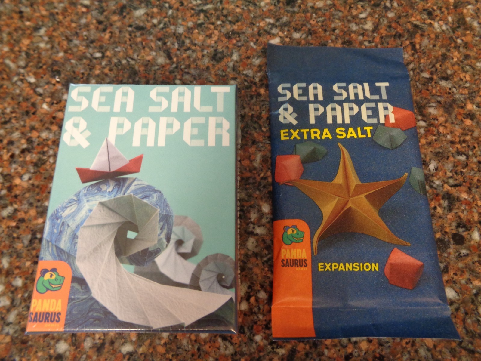 Sea Salt & Paper Card Game + Extra Salt Expansion (Brand New, 2025 ) Pandasaurus
