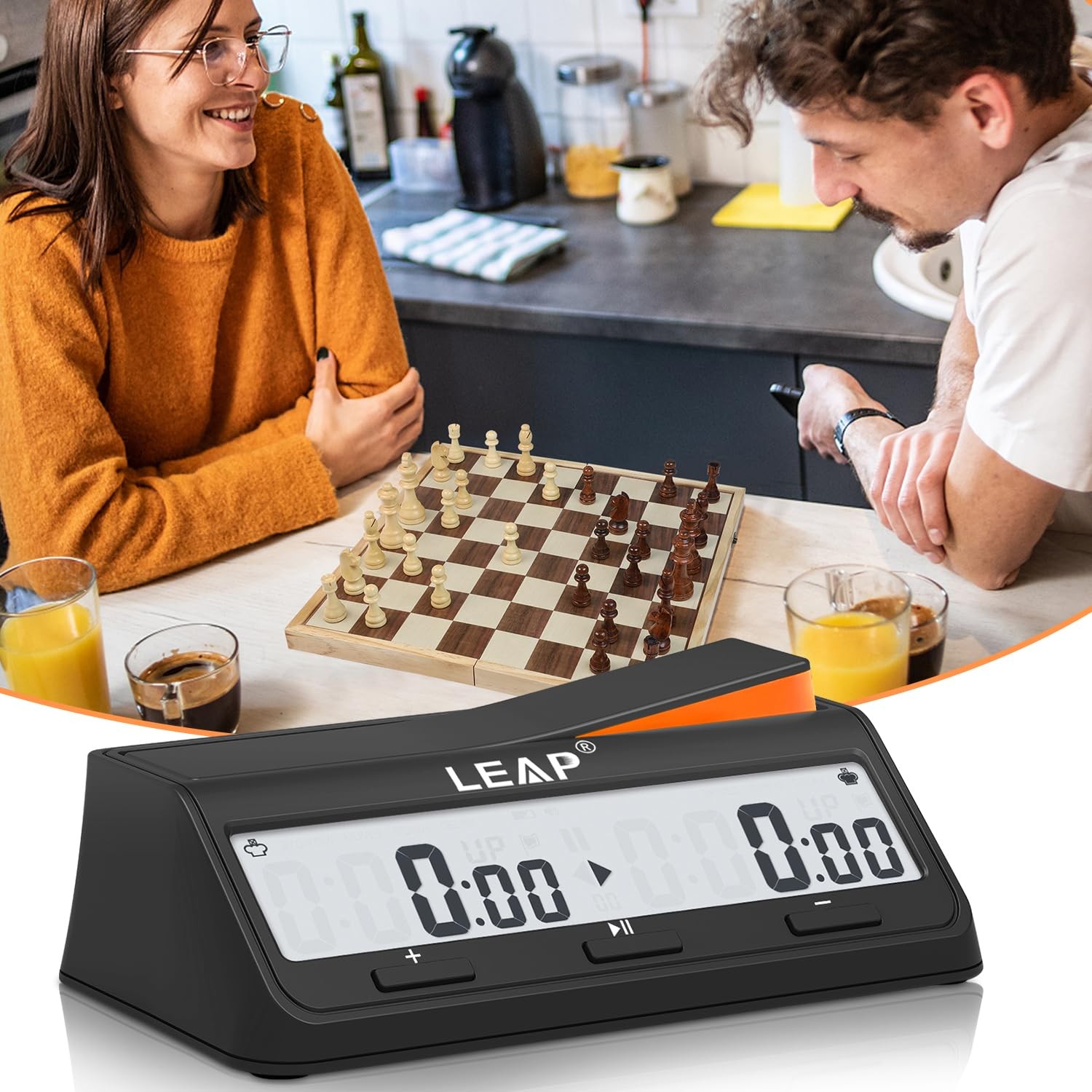 Chess Clock Digital Chess Timer Advanced for Board Game and Chess Timer with …