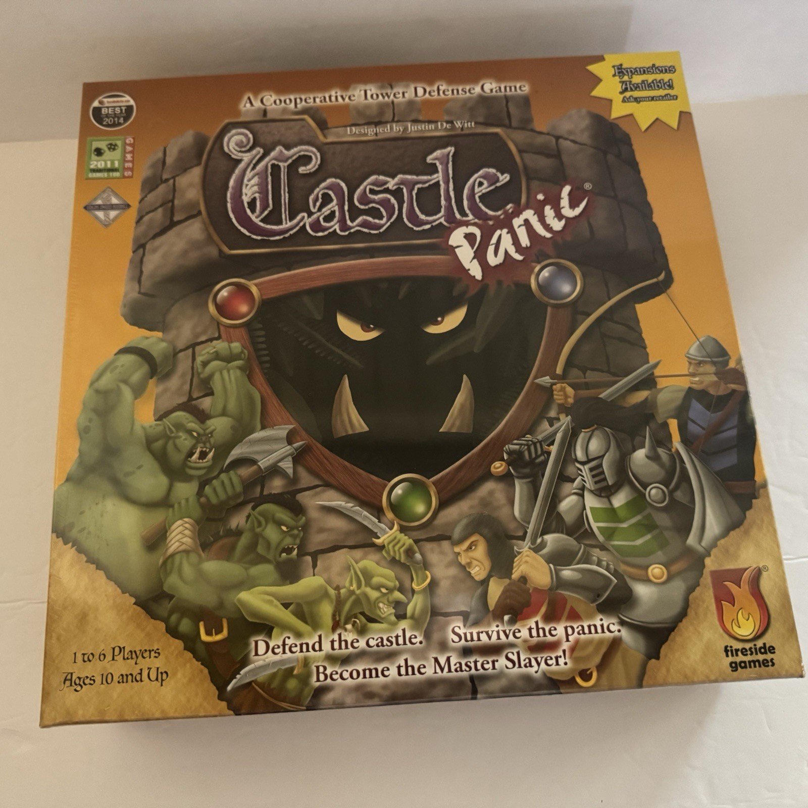 Castle Panic Board Game New Sealed Fireside Games Cooperative Tower Defense