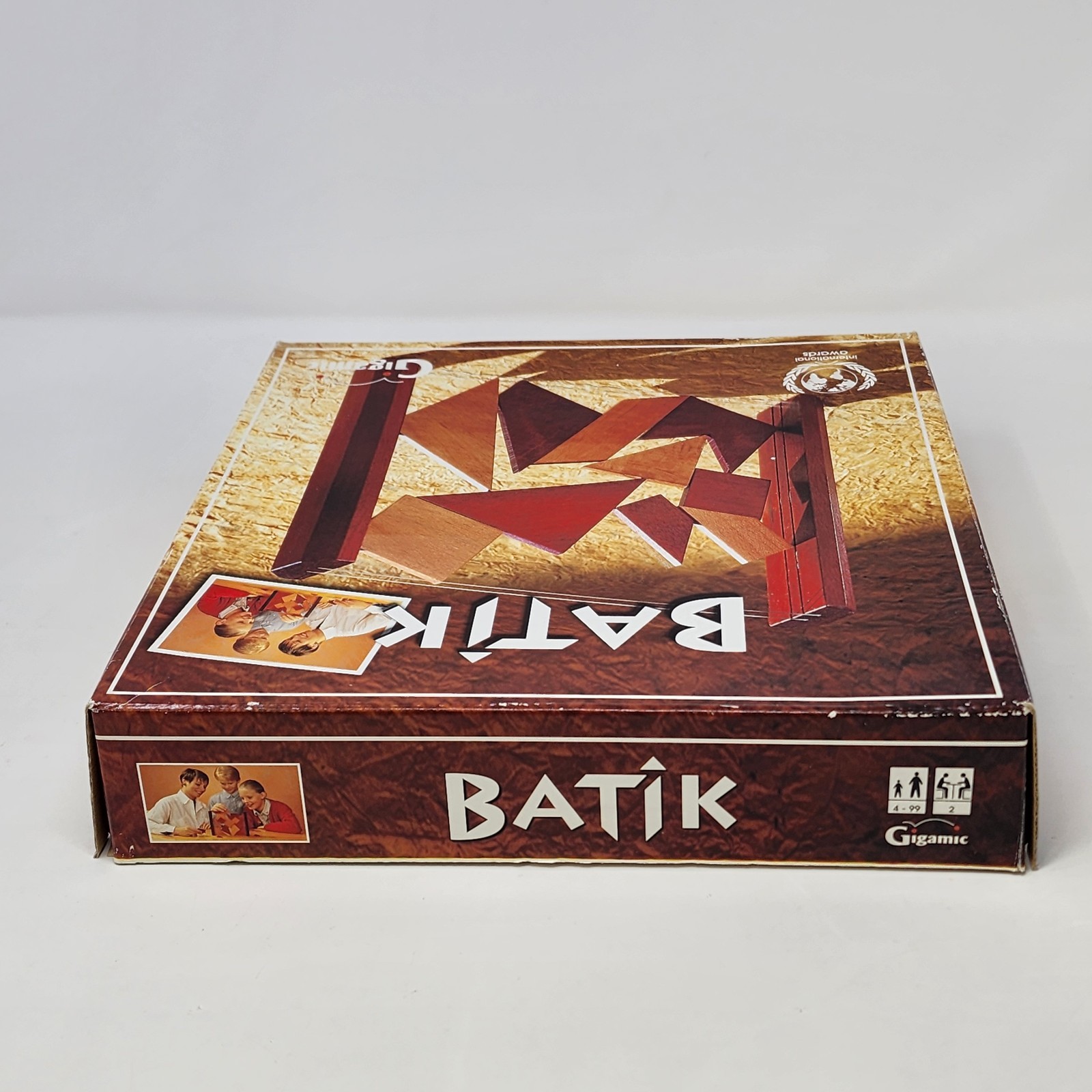 Gigamic Batik 1997 Complete Wooden Abstract Strategy Game Kris Burm France