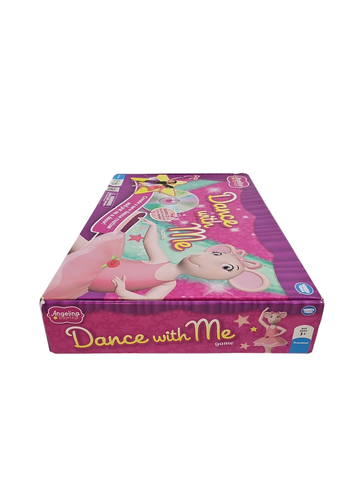 Angelina Ballerina Dance with Me Ballet Game W/ Bonus Cd Age 3+ Practice Routine