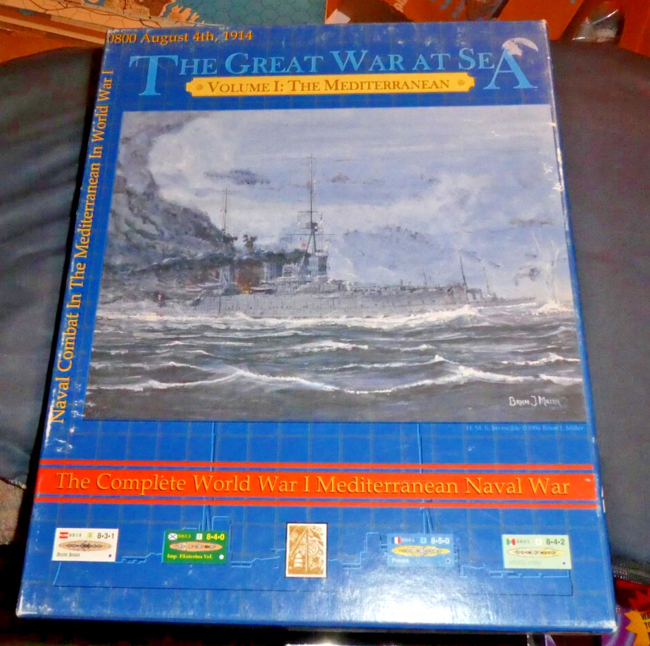 Avalanche Press The Great War at Sea 1996 Vol. #1 UNPUNCHED