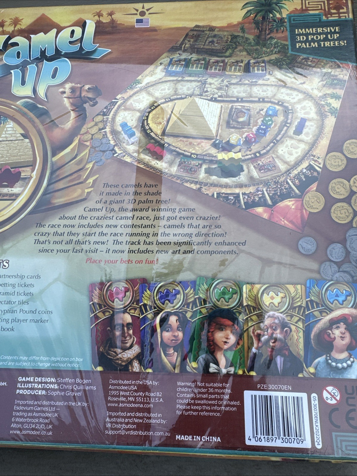 Camel Up Board Game (Second Edition) NEW ( Mostly Sealed )