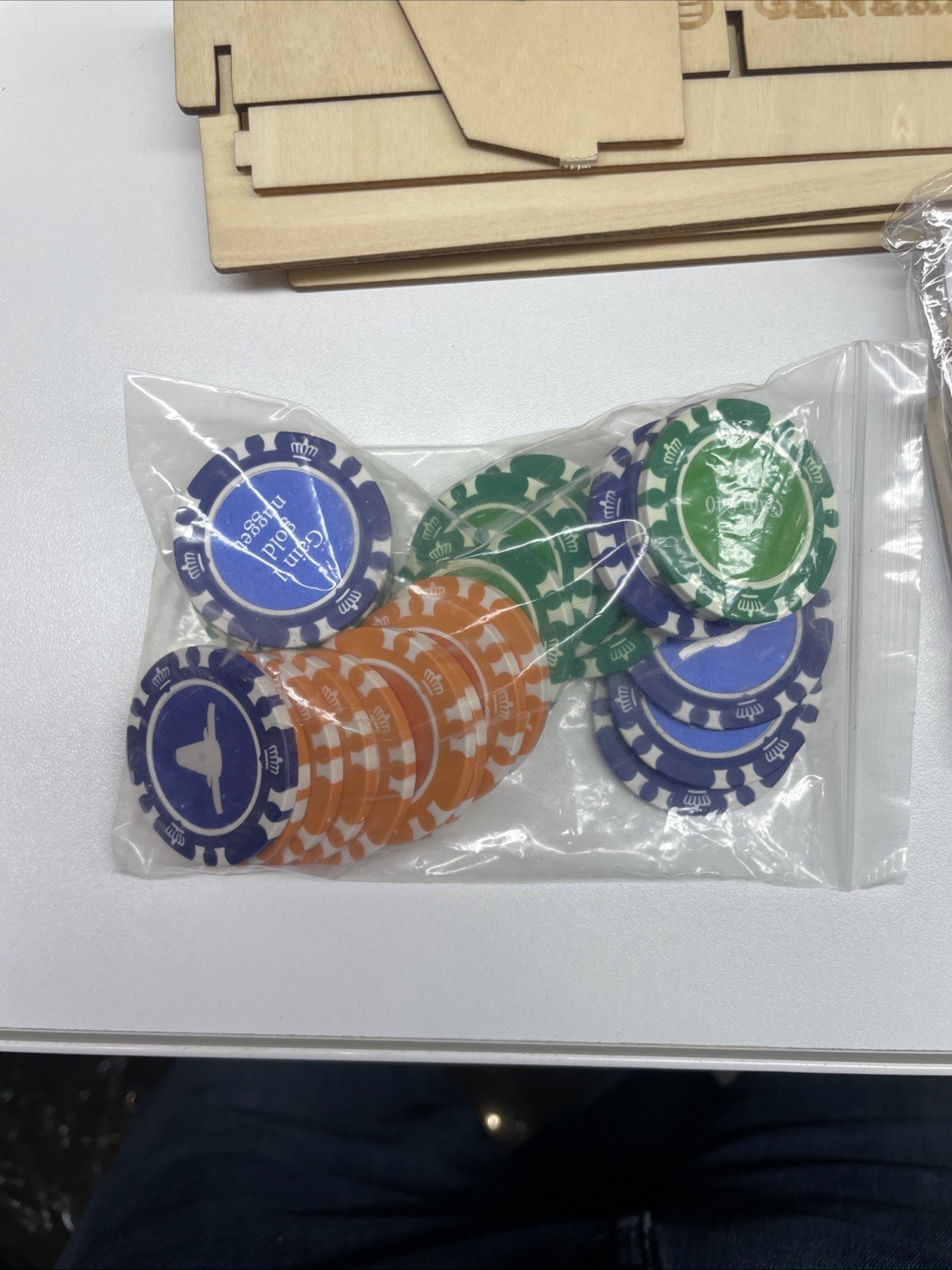 Western Legends + Blood Money +3 Expansions Kickstarter Plastic Chips Board game