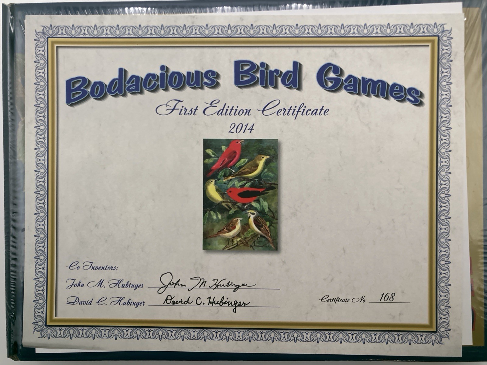 Bodacious Birds Board Game w Expansion Pack RARE Independent Retired, 13 in 1