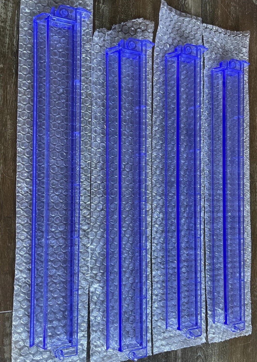 Mahjong Light Purple Acrylic All In One Rack & Pushers- Set of 4