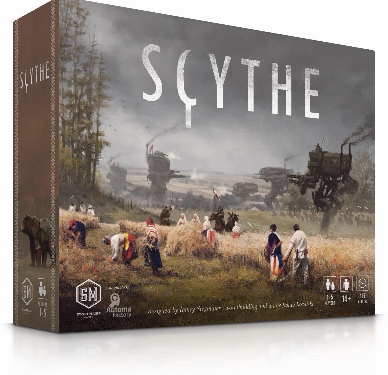 SCYTHE Board Game by Stonemaier Games NEW Sealed Award-Winning Strategy 1-5P
