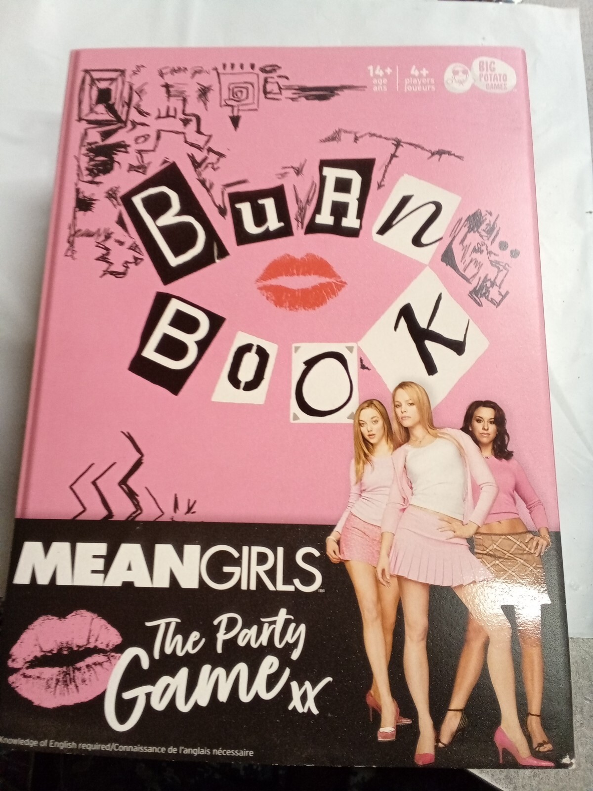 Brand New! MEAN GIRLS Burn Book A Party Game BRAND NEW Board Game TIKTOK