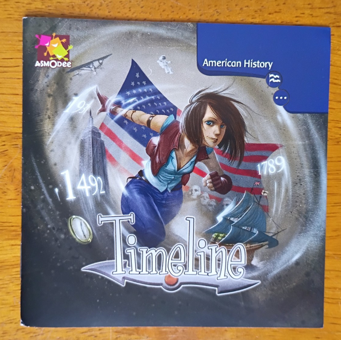 Timeline Card Game by Asmodee Frederic Henry – American History 100% COMPLETE
