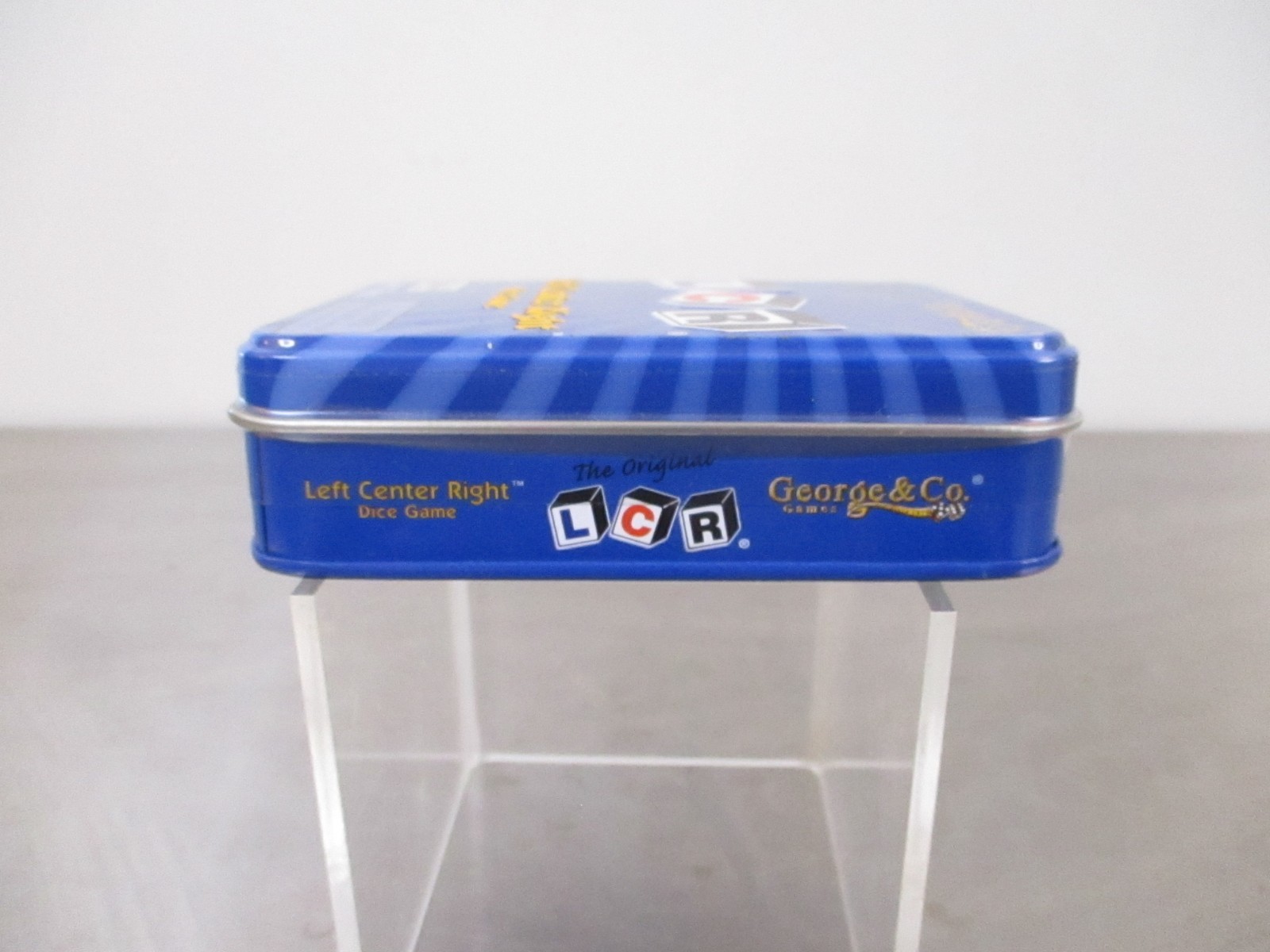 George & Company Llc LCR Left Center Right Dice Game – Blue Tin SEALED!!!