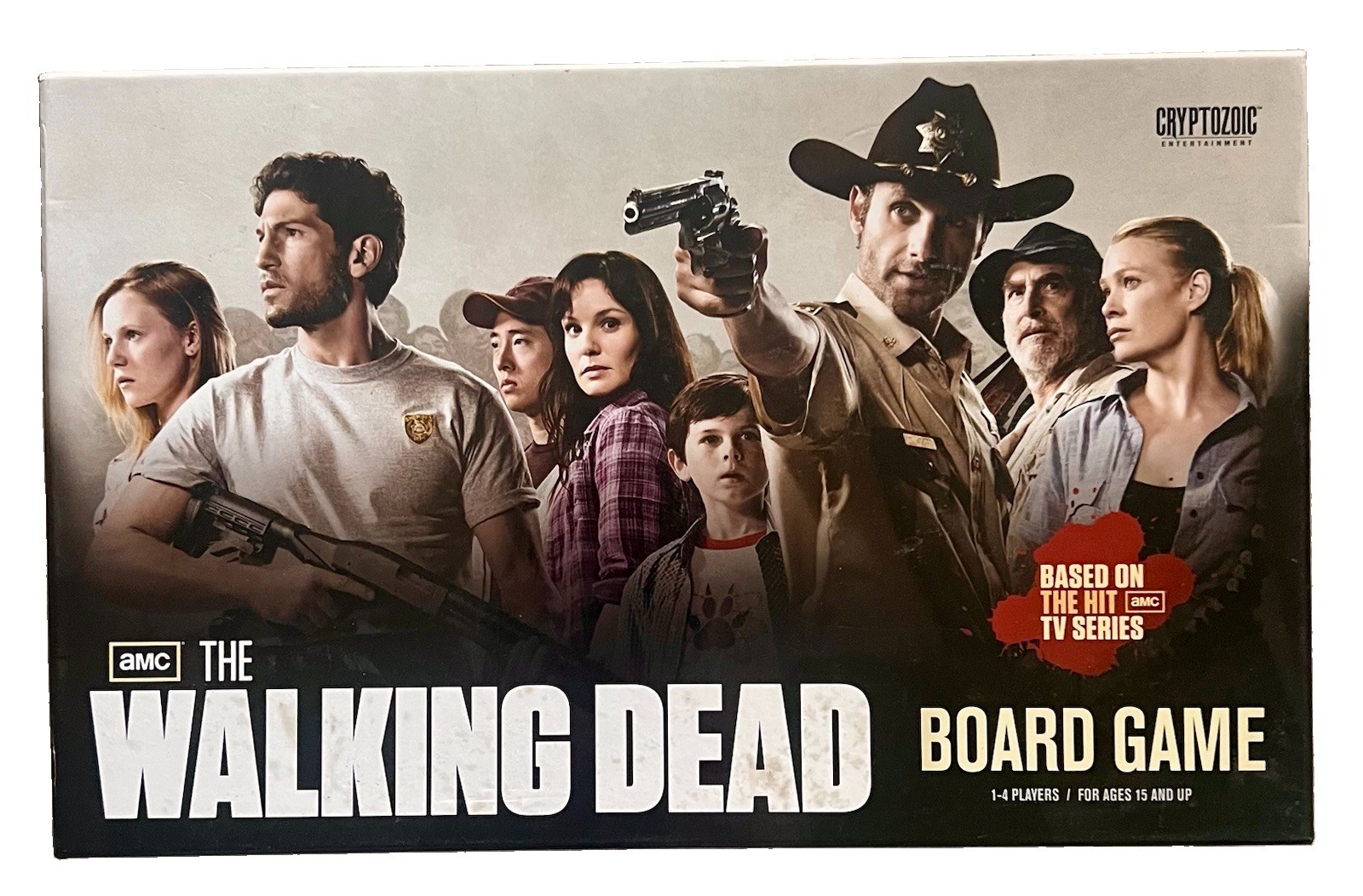 The Walking Dead Cryptozoic Board Game 1-4 Players Ages 15+ 2011 – Complete