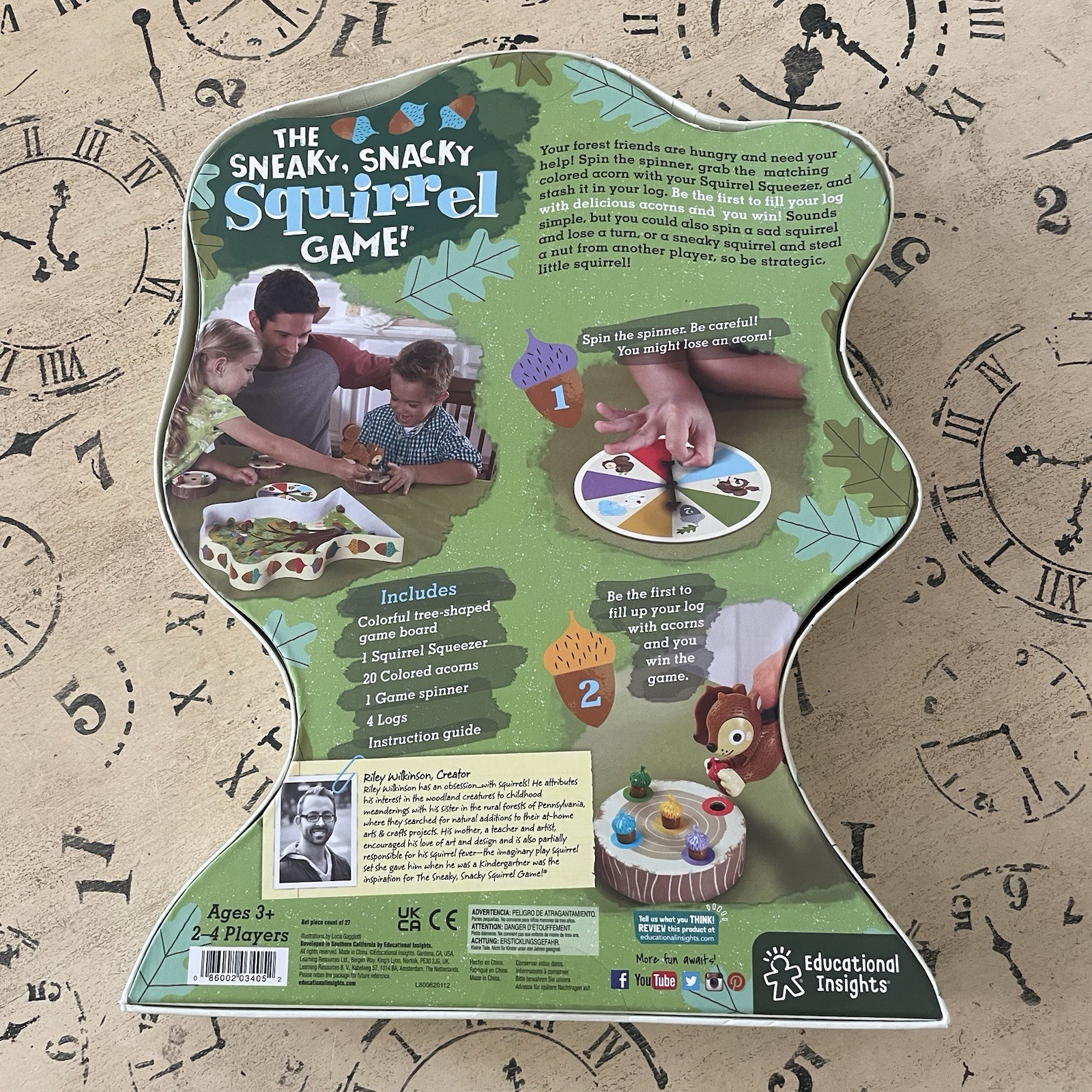 Educational Insights The Sneaky Snacky Squirrel Game – EI3405